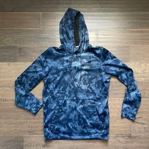 Under Armour Hoodie Men Navy Small